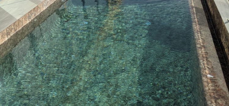 PVC Folienauskleidung im JUJUJU Aquacenter in Benissa